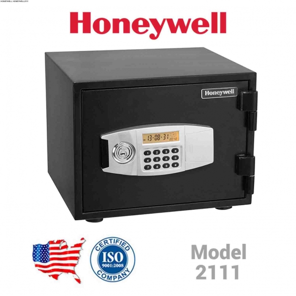 Két sắt mini honeywell 2111 Mỹ  điện tử chống cháy